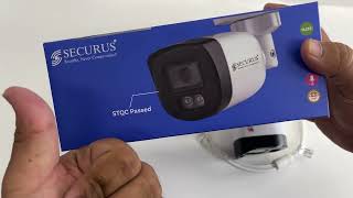 Unboxing of SWATAK Bullet Camera