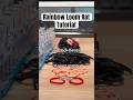 How to Make a 3D Rat | Design Credit: Joy of Art on YT #rainbowloom #tutorial #rat
