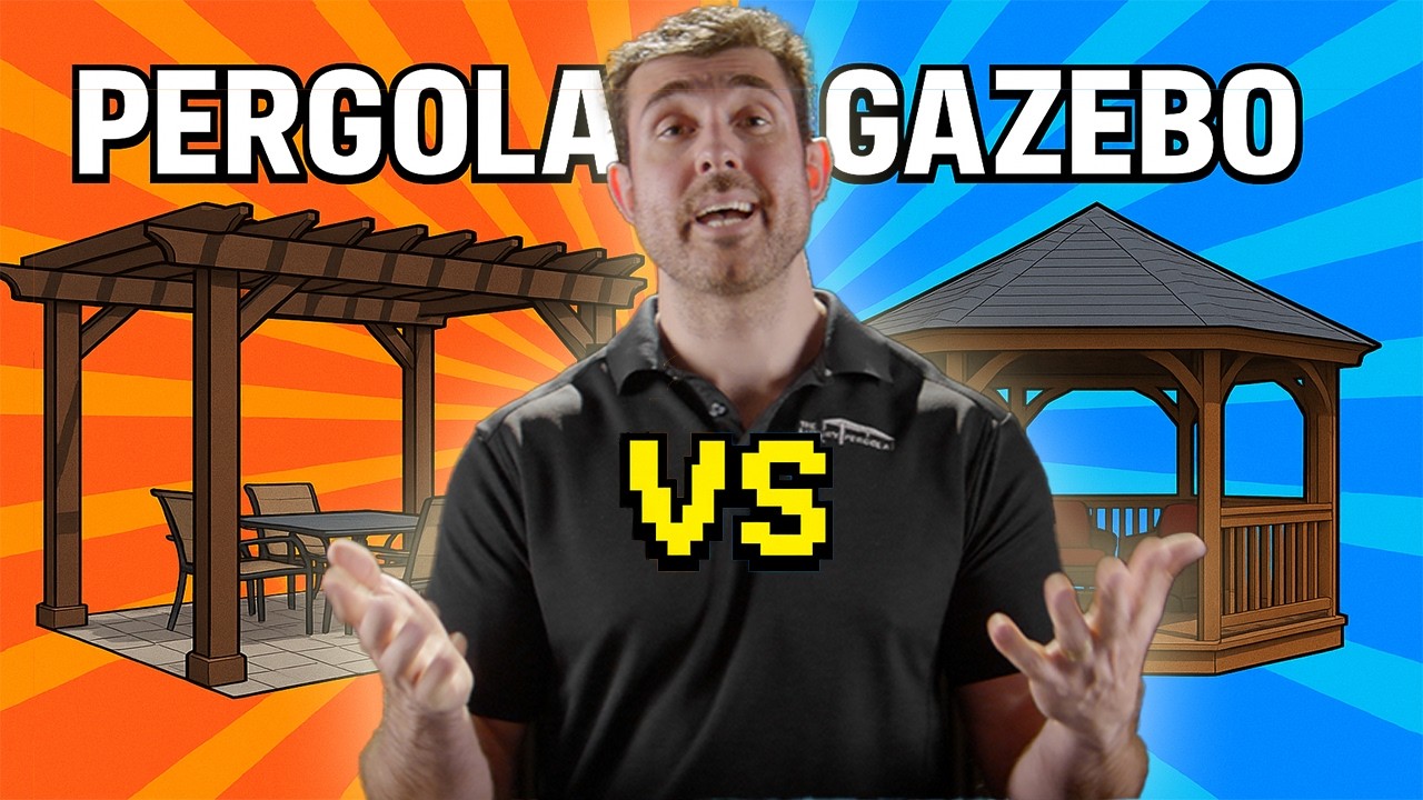 Pergola VS Gazebo: What's the Difference?