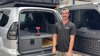 Lexus GX470 Drawer System Installation (New)
