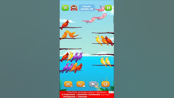 Bird Sort Puzzle l Classic Level 79 l Bird Sort Color Puzzle l Bird Sort Puzzle Challenge - Birds