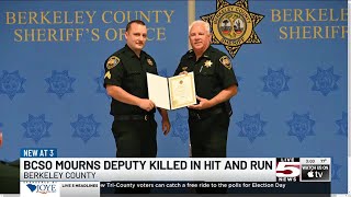 VIDEO: Berkeley County deputy mourns deputy killed in hit-and-run crash