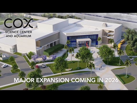 ¡El Centro de Ciencias del Sur de Florida ahora es el Centro de Ciencias y Acuario COX!