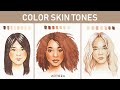 How To Color Skin with Alcohol Markers | Skin Tutorial | ARTEZA