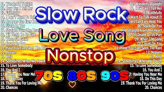 Slow Rock Love Songs 70s–90s — Best Romantic Rock Ballads Nonstop Playlist (HD Audio, Global 4K)
