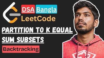 Partition to K Equal Sum Subsets | LeetCode 698 | Java | Bangla