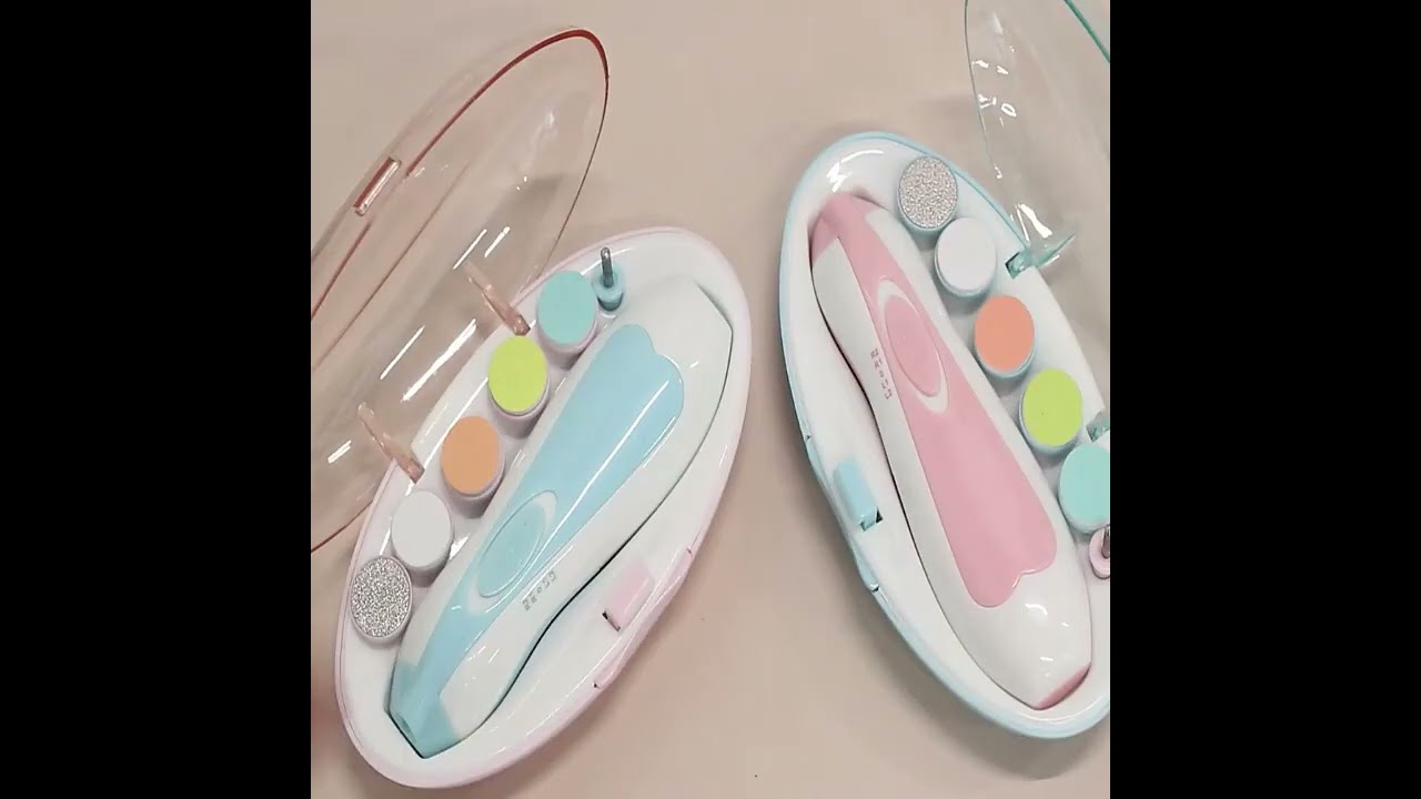 baby nail clipper set safety care nail cutter 4 piece set - YouTube