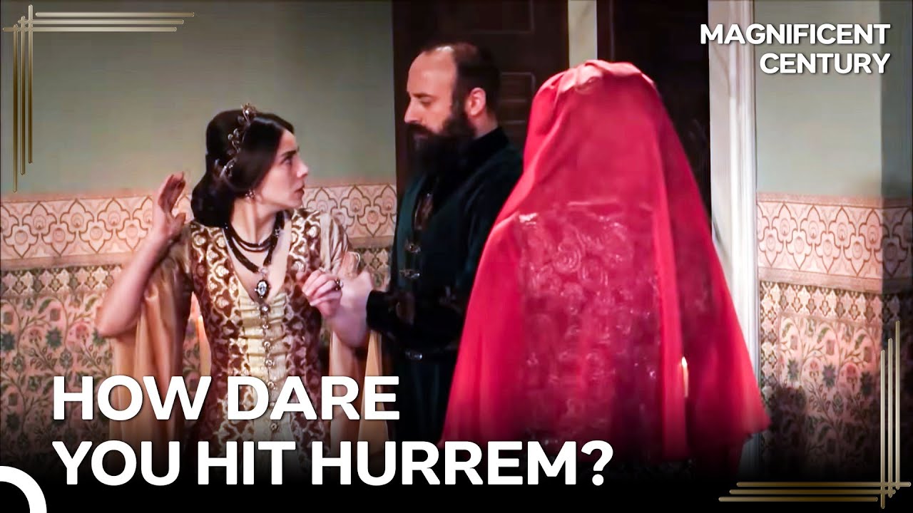 Mahidevran Got Caught by Suleiman Just as She Was About to Slap Hurrem! | Magnificent Century