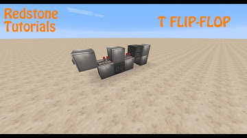 Redstone Tutorial - T Flip Flop - Second Design