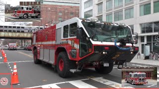 DCFD Foam Task Force, Engine 6, Truck 4 & Ambulance 13, 6, 3 ALL responding to separate calls!