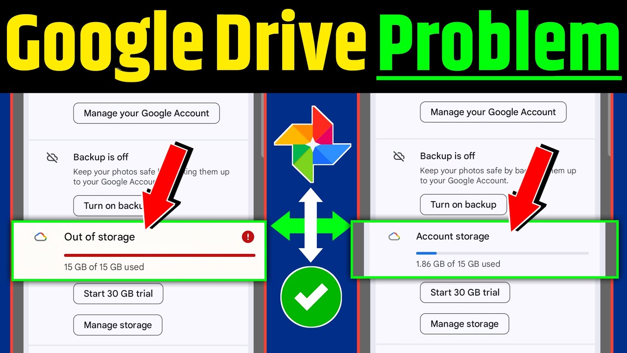 Google Drive Storage Full Problem Solved | How to clear google drive ...