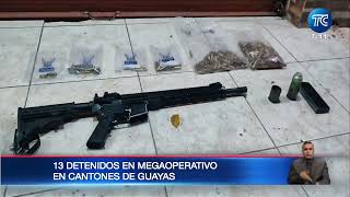 13 detenidos y 500 indicios balísticos tras la balacera contra Junior Roldán en El Triunfo