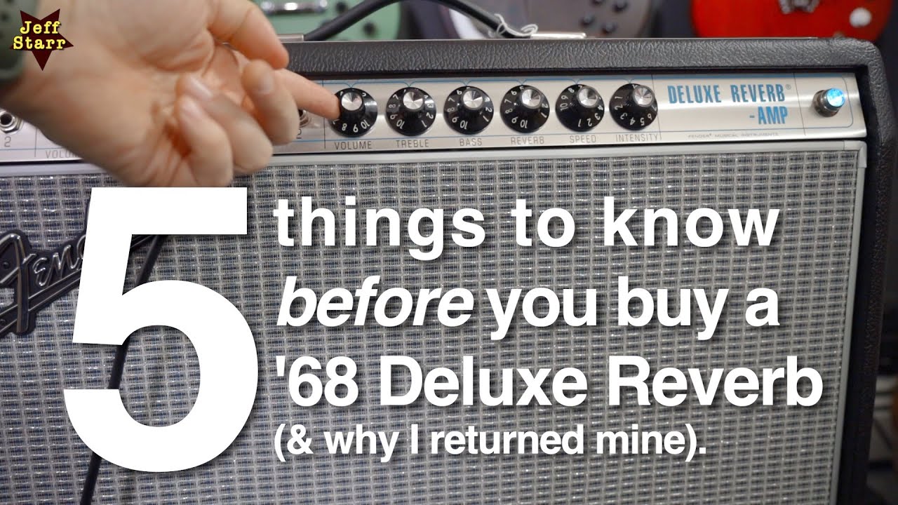5 things to know BEFORE buying a '68 Deluxe Reverb & why I returned mine adlı videoyu YouTube'da izle 5 things to know BEFORE buying a '68 Deluxe Reverb & why I returned mine adlı videoyu YouTube'da izle