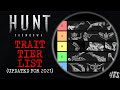 Hunt Showdown: Updated Trait Tier List (January 2021)