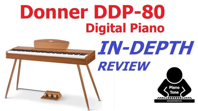 🎹 Donner DDP-100S 88 Key Graded Hammer Weighted Digital Piano +