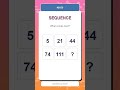 Sequence Challenge #0850 | Find the Next Number Fast
