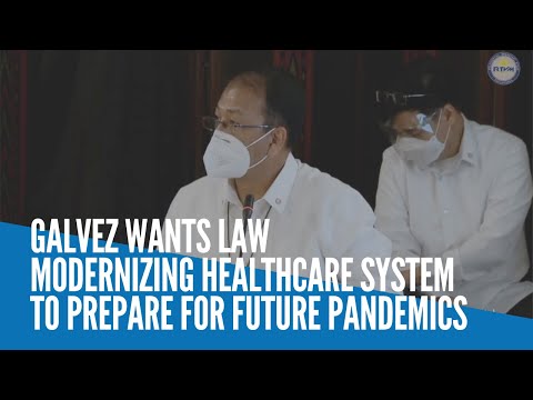 Galvez wants law modernizing healthcare system to prepare for future pandemics