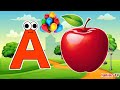 Phonics Song 2 with TWO Words in 3D - A For Airplane - ABC Alphabet Songs with Sounds for Children