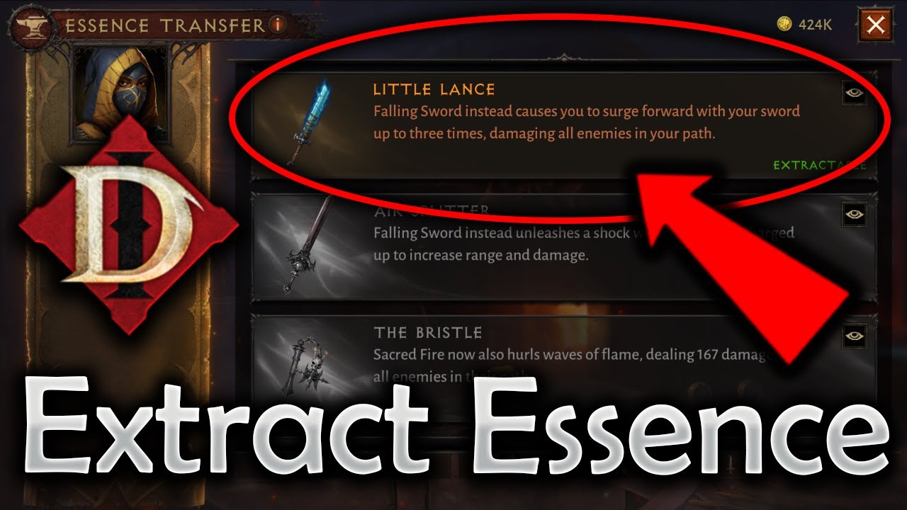How To Extract Essence Diablo Immortal