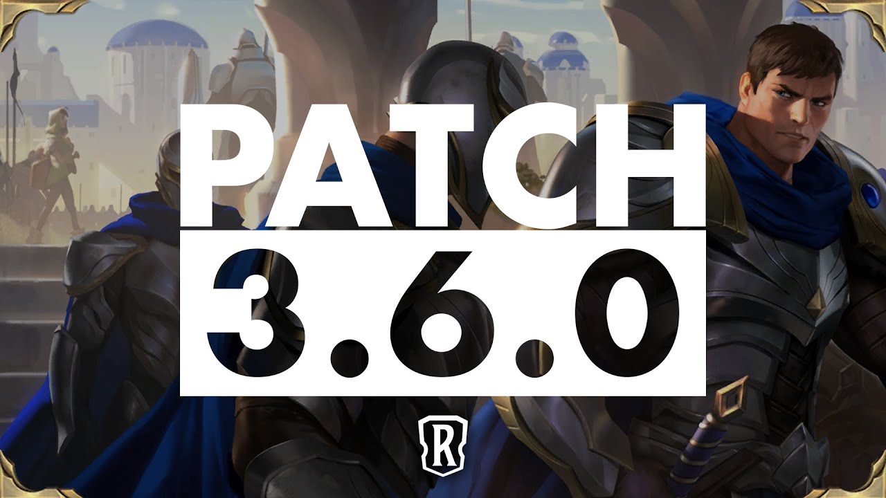 Patch 3.6.0 in 140 Seconds | Legends of Runeterra | Balance Patch Notes