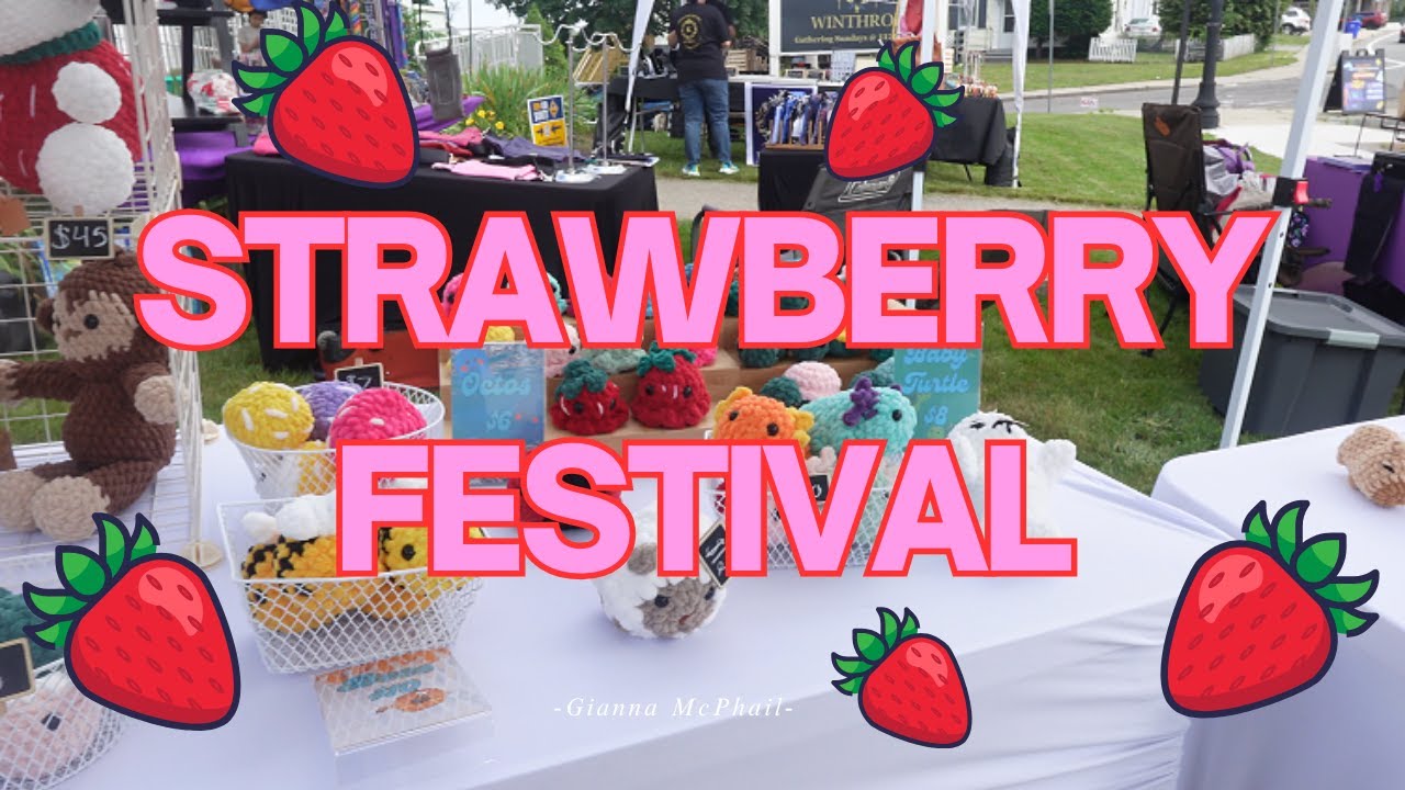 Strawberry Festival Market!! | Market Vlog & Prep