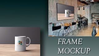 Create Photo Frame Mockup in Adobe Photoshop #photoshop #photoshoptutorial screenshot 5