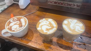 See How 2 Baristas Work in Sydney (Raw Video)