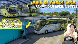 BRING RAHMA TO MSM GARAGE WITH APRILIA STYLE, MANY PEOPLE IMMEDIATELY VIDEOED!! FULL BASURI 36 NOT