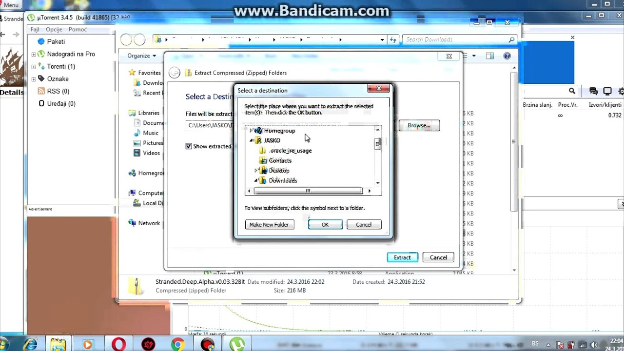 KAKO SKINUTI I INSTALIRATI STRANDED DEEP v0.03 !!! (How to download and