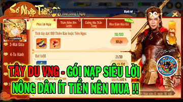 FULL CODE TÂY DU VNG : ĐẠI NÁO TAM GIỚI GÓI NẠP SIÊU LỜI ANH EM NÔNG DÂN NÊN MUA | 69 GAMING