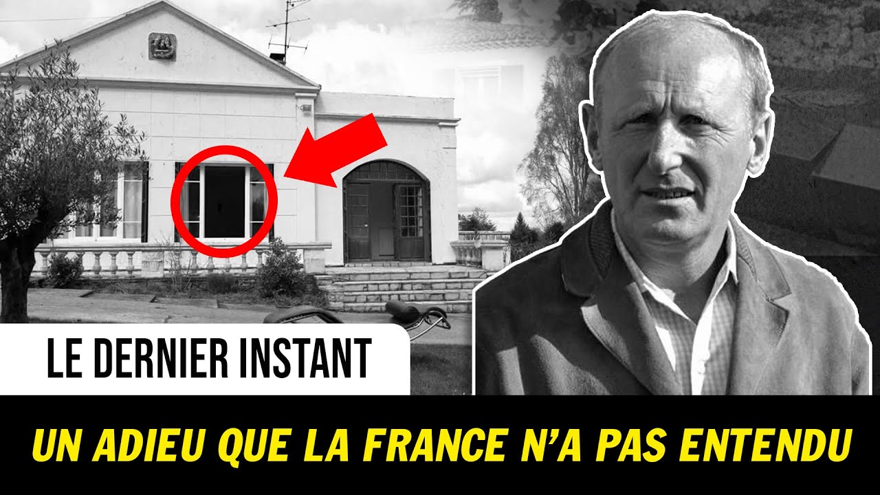 Le dernier instant de Bourvil – Mort seul, avant que la France ne le sache.