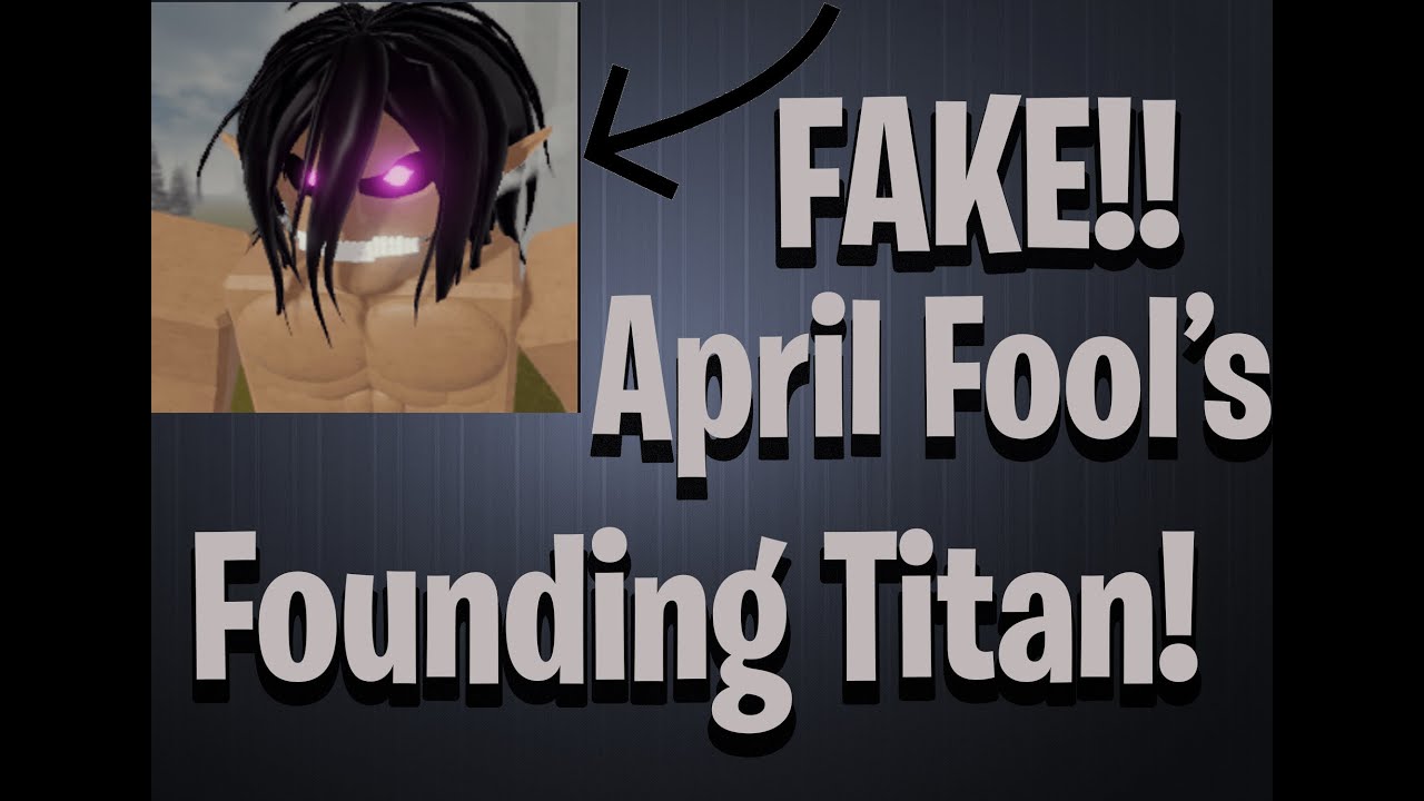 Fake Founding Titan Typical Titan Shifting Game Youtube - roblox typical titan shifting game founding titan