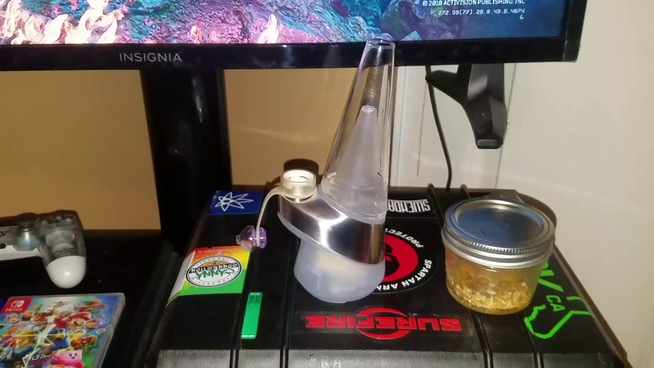 Puffco peak lightning lights