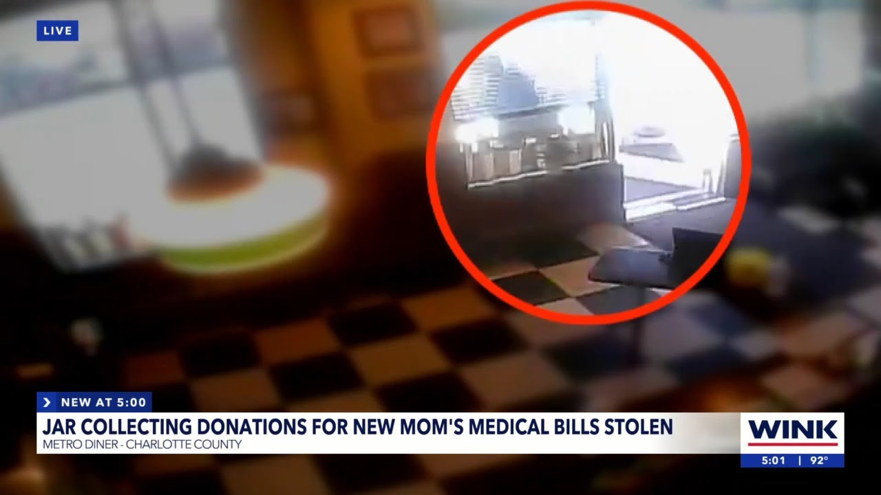 Stolen Tip Jar in Charlotte County