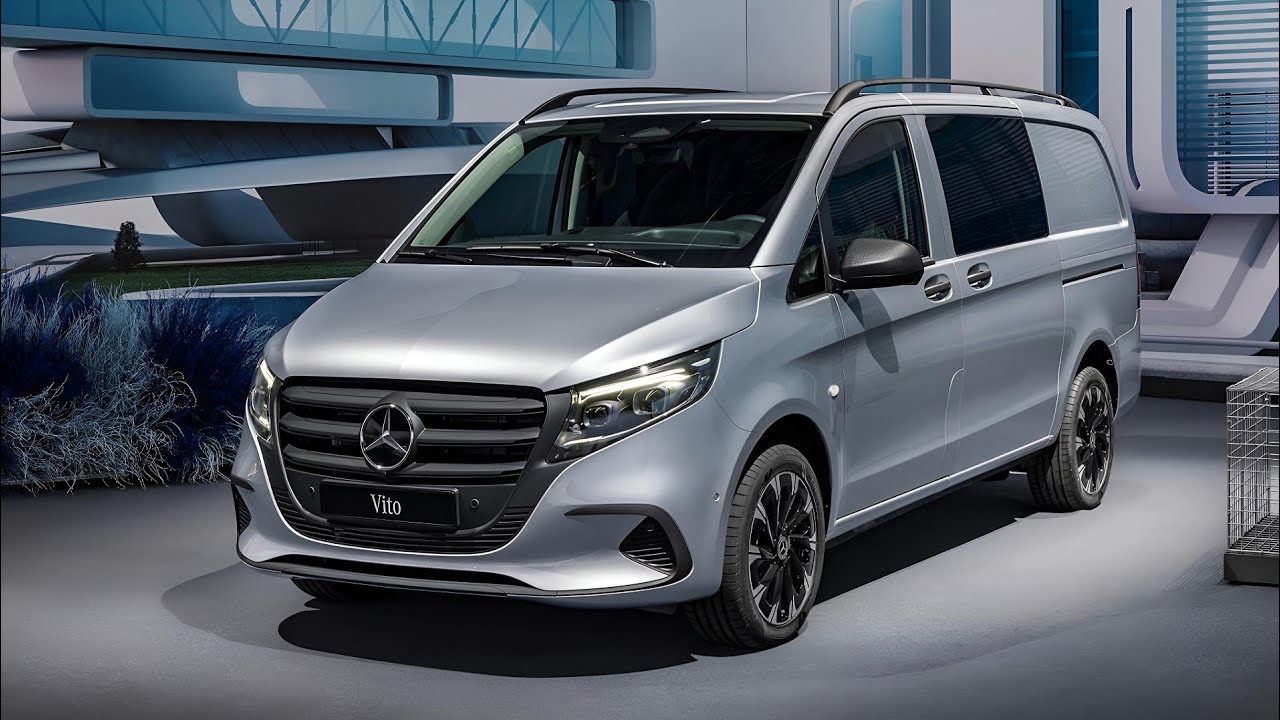 New Mercedes Vito and eVito 2024 revealed as ultimate luxury Vans 