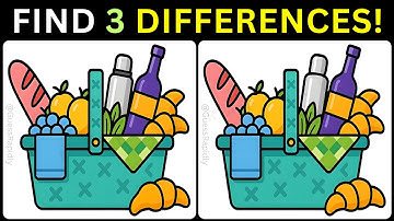 🧠 Hunt For Three Sneaky Swaps Hidden Across Vibrant Images!🌈【#413 Brain Game Challenge】