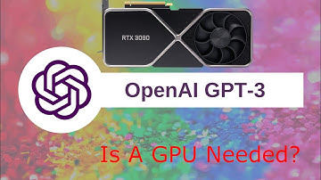 GPT Neo(GPT 3): Running On A CPU Vs A GPU