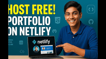 How to Host Your Portfolio Website on Netlify | Step-by-Step Guide