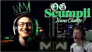 Optic Scump Changing Name Back to Scumpii For CHAMPS or MWII! To ICEY! (CALL OF DUTY LEAGUE 2022) Update