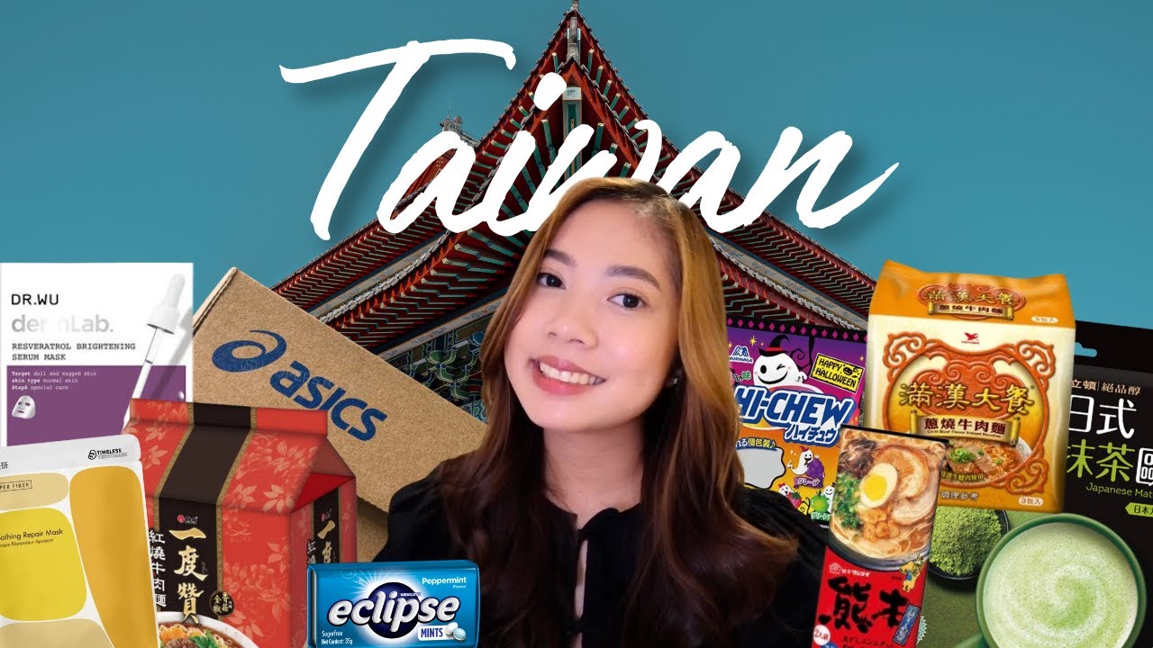 Taiwan Haul (with prices!) — abc mart, px mart grocery, beauty stage, and more!