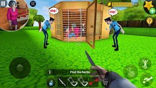 Ms. T and students fight, the police have to intervene super funny - Scary Teacher 3D Gameplay