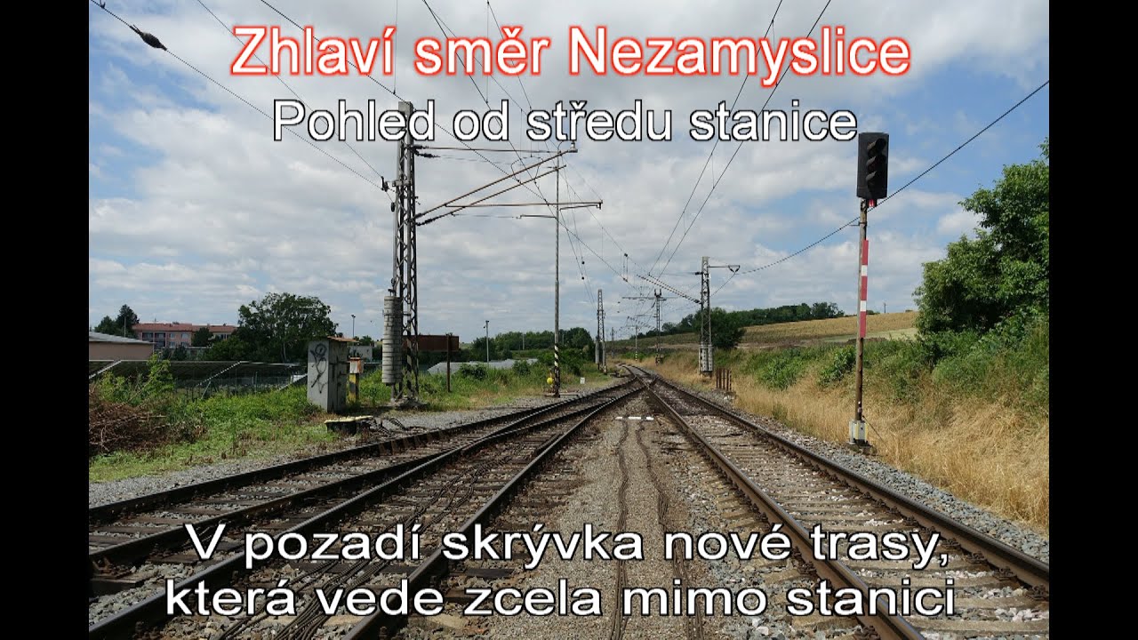 25.06.28 ŽST Němčice nad Hanou - stanice, která brzy zanikne