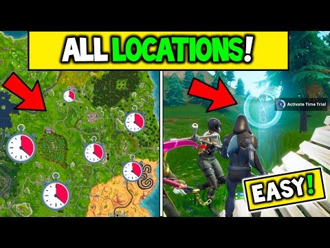 Video: Fortnite Vehicle Timed Trial-locaties Uitgelegd