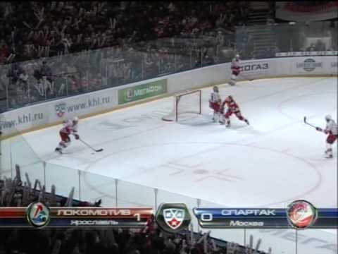 russian movie [05] KHL Gagarin Cup Playoff 2010 West 1/2 Lokomotiv 2-1 Spartak