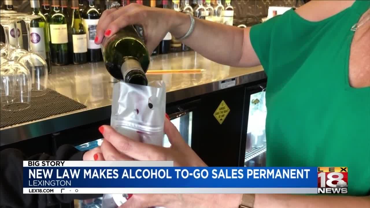 New law makes togo alcohol drinks permanent YouTube