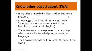 Knowledge representation in AI