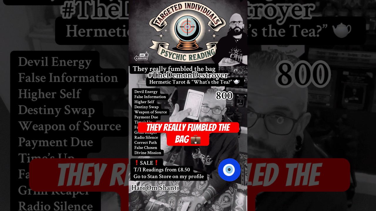 They really fumbled the bag 💼 | Psychic Guidance for Targeted Individuals 🎯