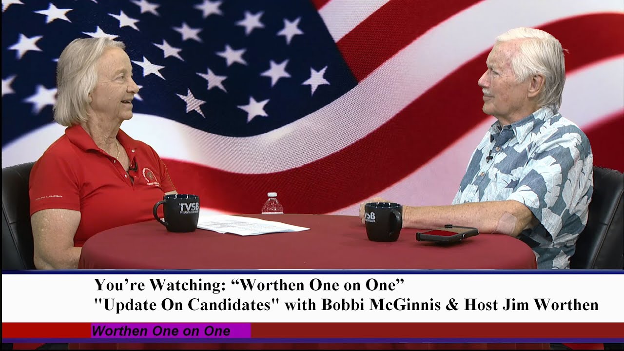 Worthen One on One: "Update On Candidates" with Bobbi McGinnis & Host Jim Worthen.