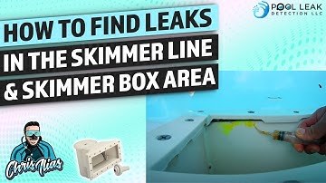 Fixing Leaks in the Skimmer Area of Your Pool || Finding Leaks in the Skimmer Line and Skimmer Box