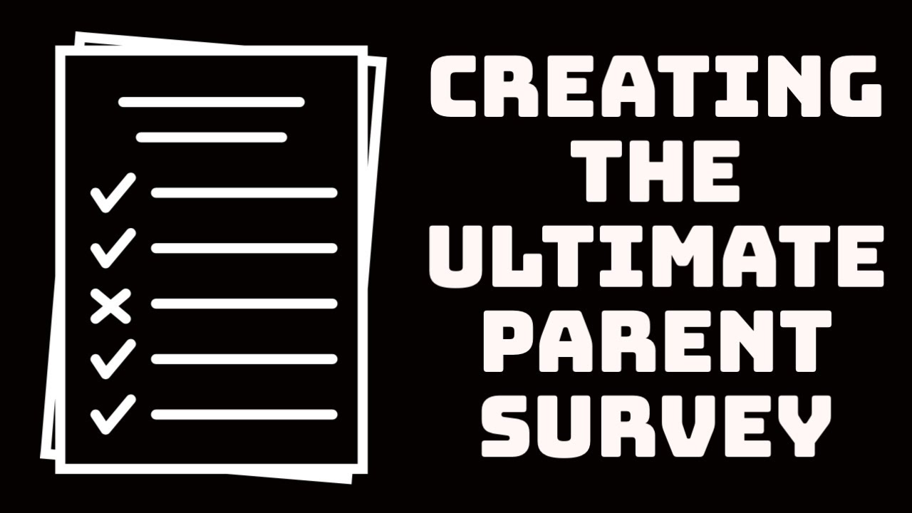 Printable Parent Survey For Youth Ministry